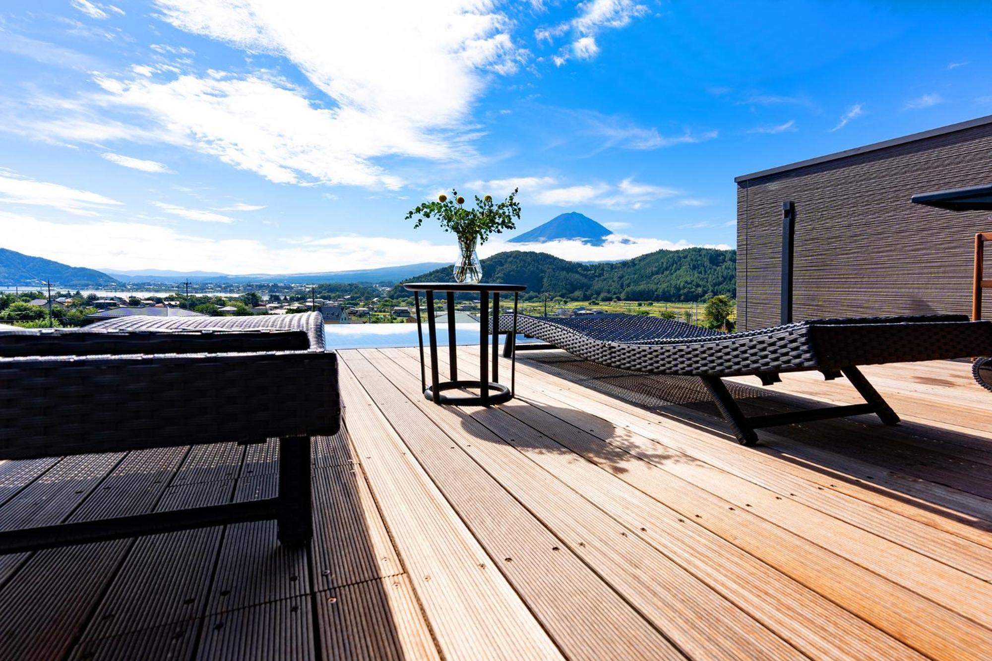 Fuji View And Spa Resort Tsumugi Kawaguchiko Fujikawaguchiko Exterior photo