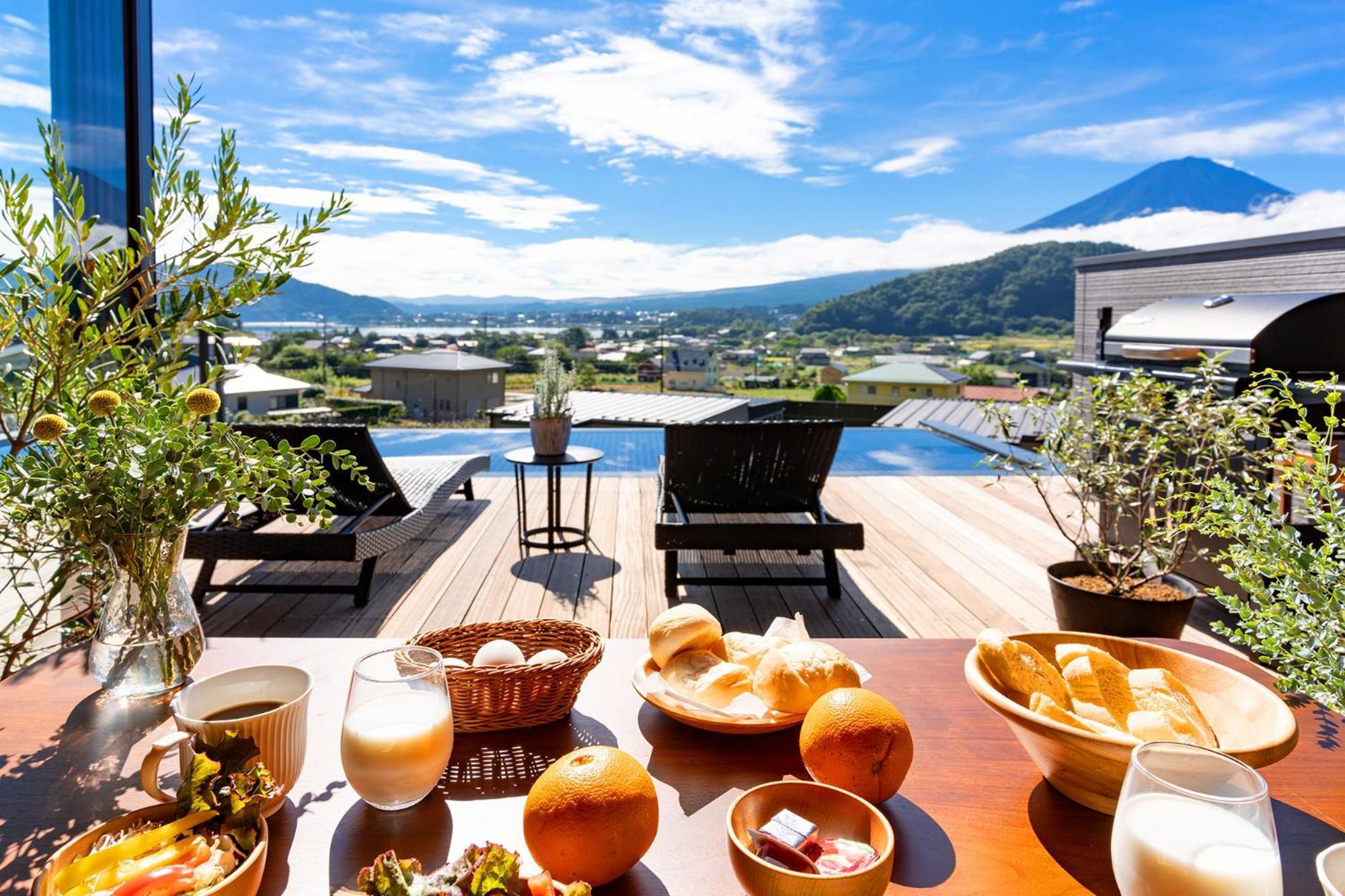 Fuji View And Spa Resort Tsumugi Kawaguchiko Fujikawaguchiko Exterior photo