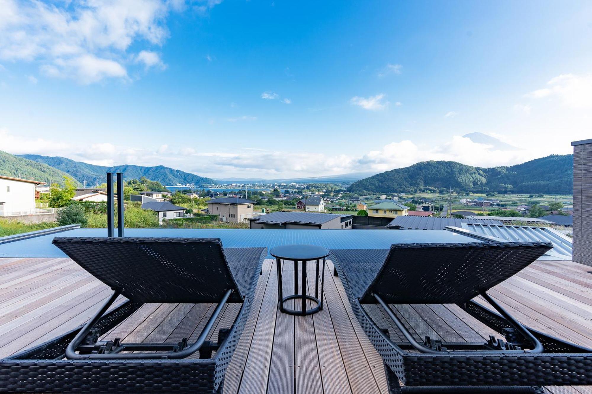 Fuji View And Spa Resort Tsumugi Kawaguchiko Fujikawaguchiko Exterior photo