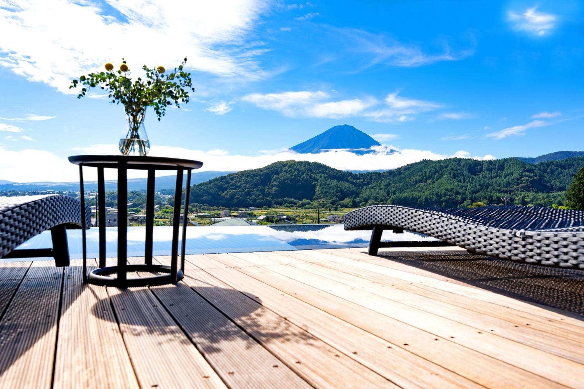 Fuji View And Spa Resort Tsumugi Kawaguchiko Fujikawaguchiko Exterior photo