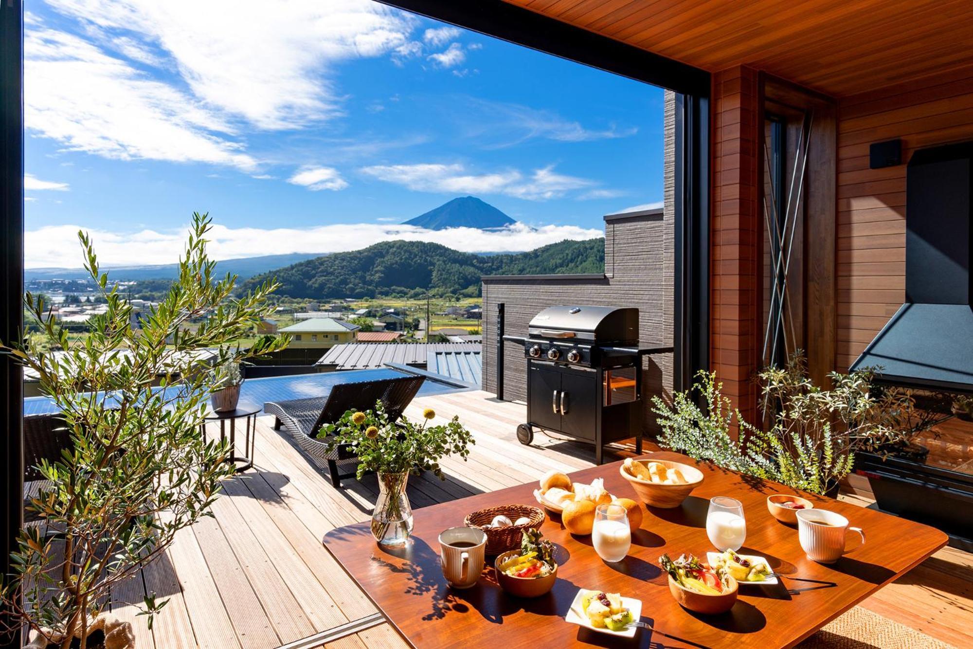 Fuji View And Spa Resort Tsumugi Kawaguchiko Fujikawaguchiko Exterior photo