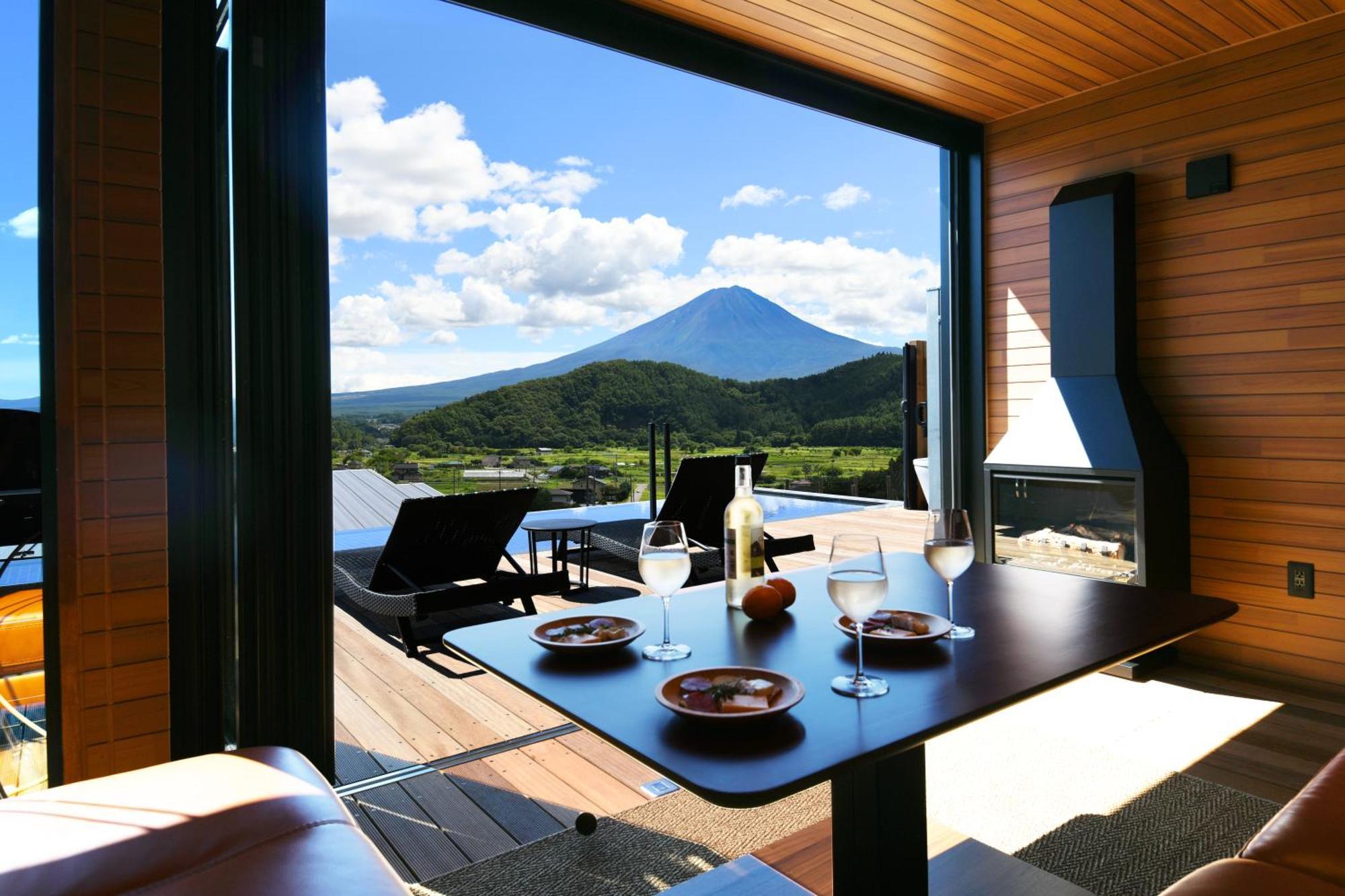 Fuji View And Spa Resort Tsumugi Kawaguchiko Fujikawaguchiko Exterior photo